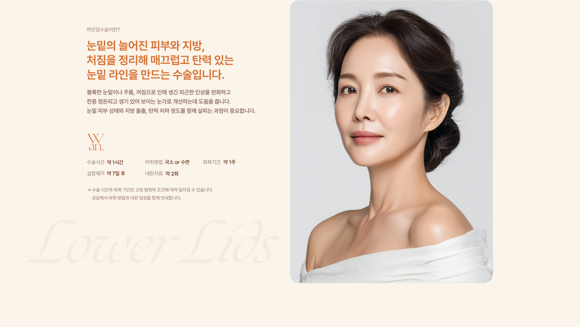 중년 눈수술